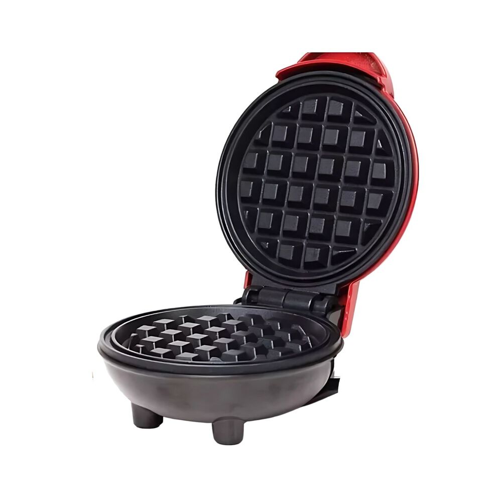 Mini Wafflera Eléctrica Antiadherente